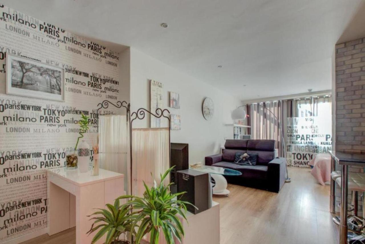 Apartamento Loft En Plaza Espana - Gran Via Madrid Exteriör bild